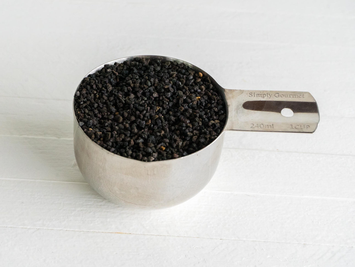 1/32" Very Small Black Lava Rock - 1 Quart / 4 Cups - Cactus, Succulent, Bonsai Tree Soil Mix